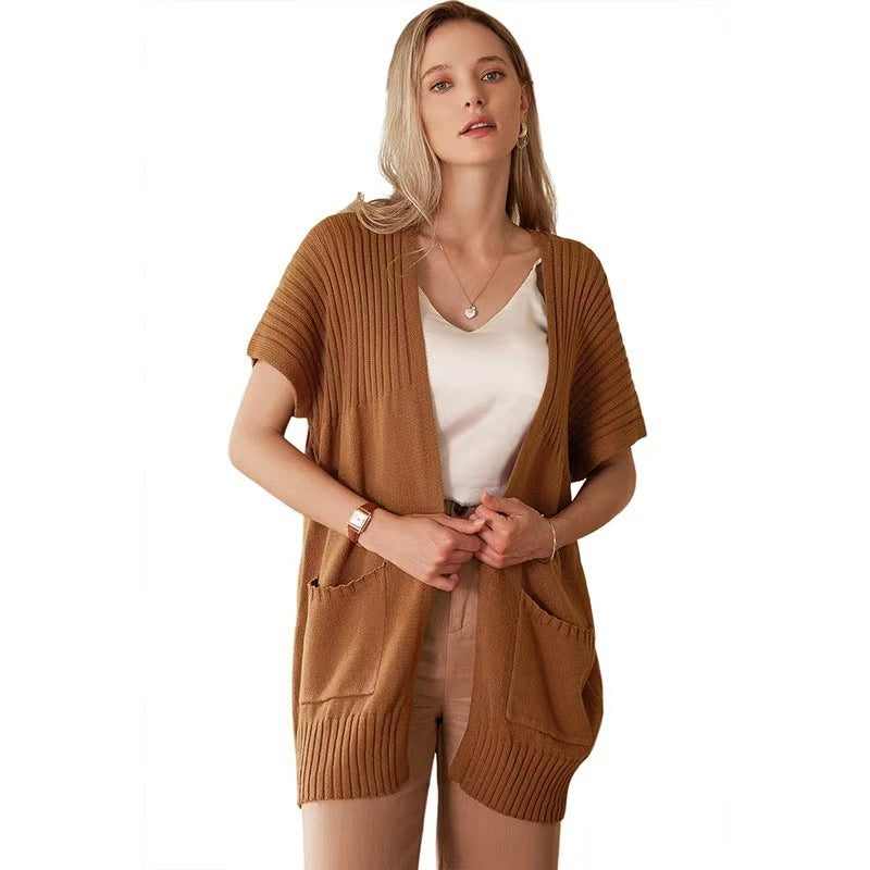 CENIO™ - Lightweight Open-Front Knit Cardigan