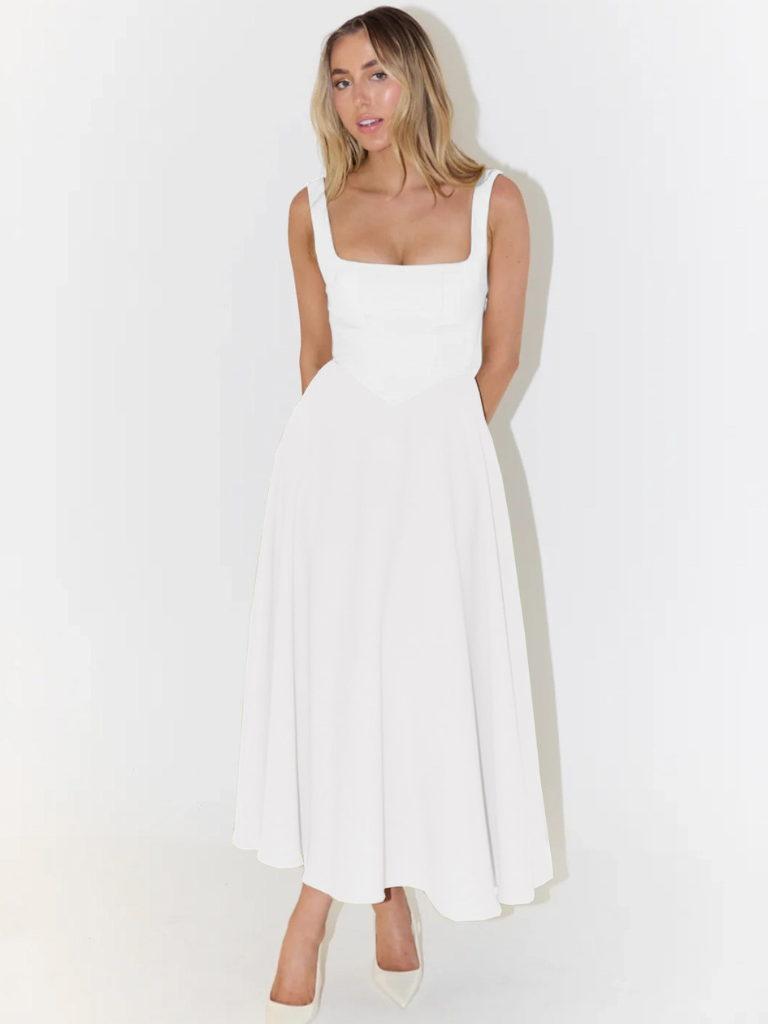 Zinovia - Stylish Sleeveless Dress