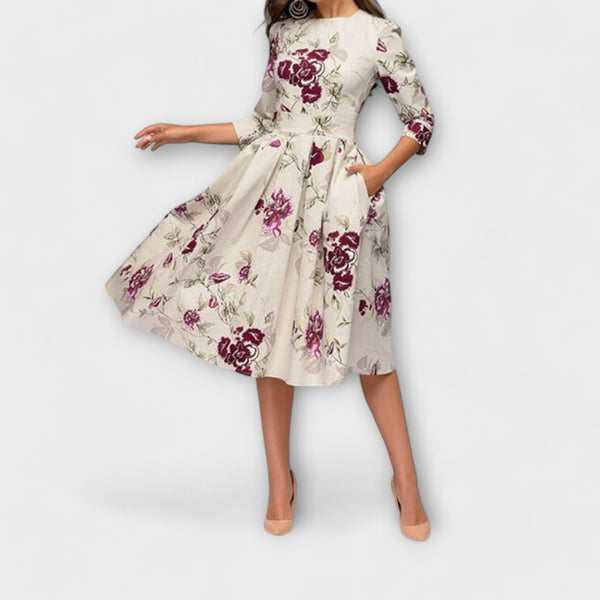 Jeri - Elegant Knee Length Dress