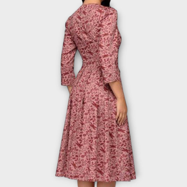 Jeri - Elegant Knee Length Dress