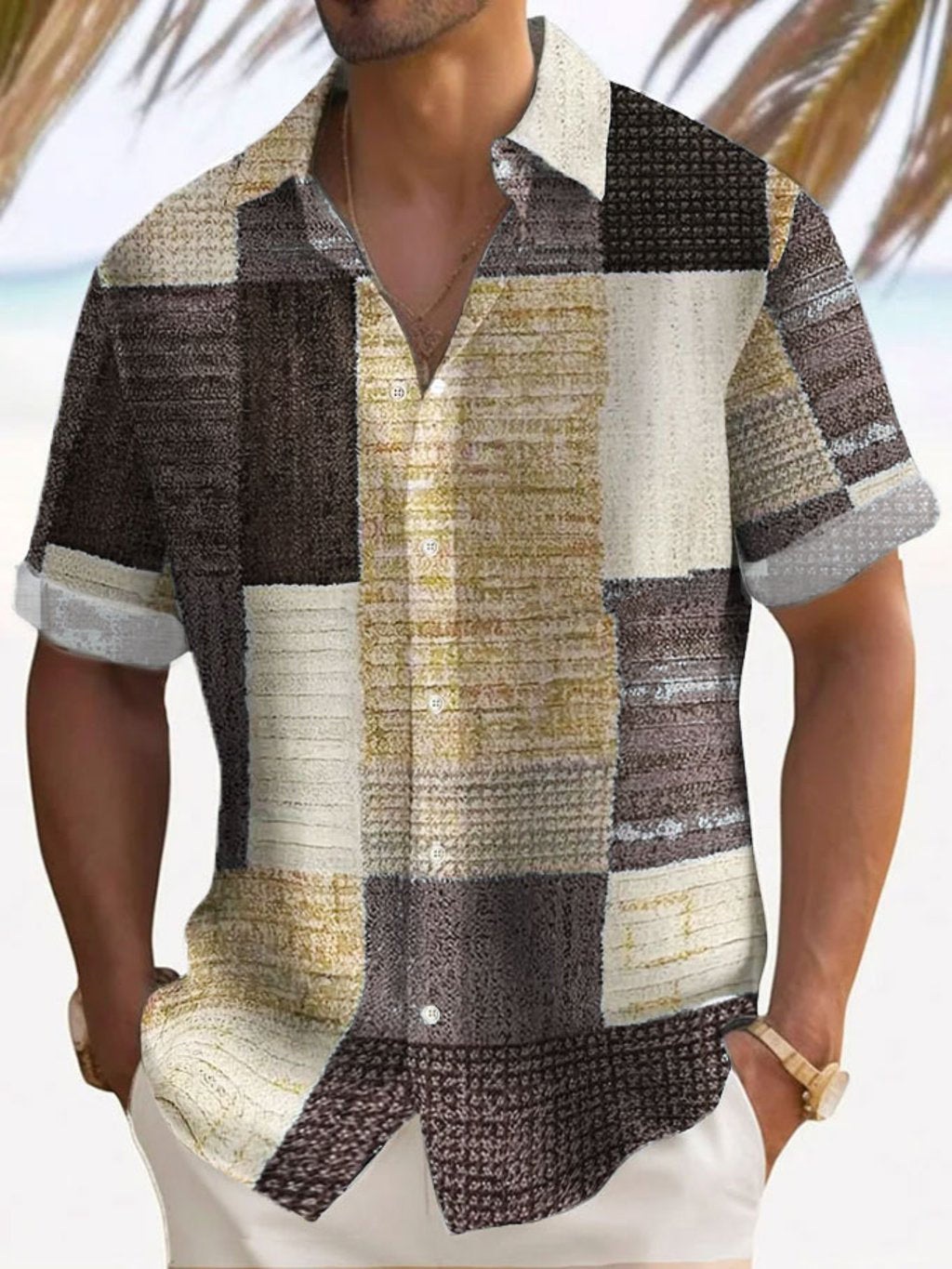 Shpetim - Elegant Short Sleeve Shirt