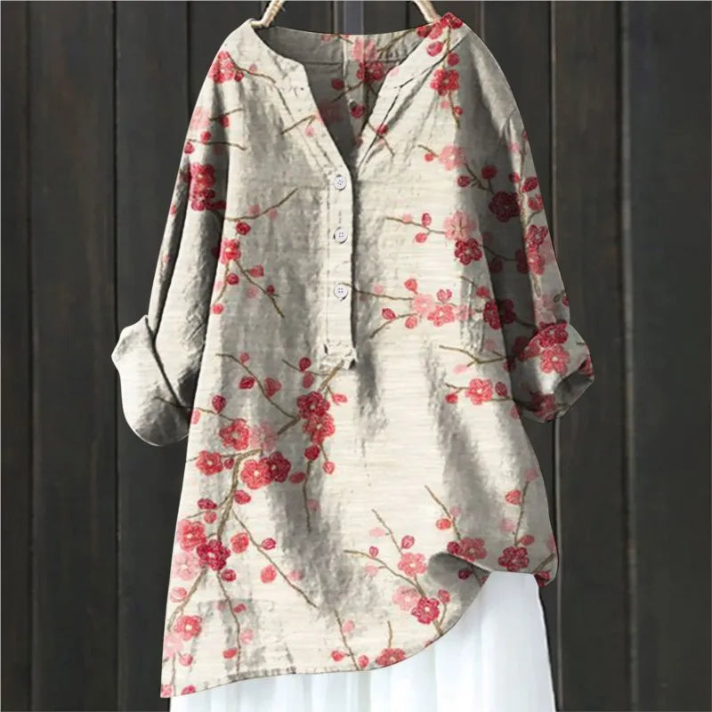 Jovita - Floral Print Blouse