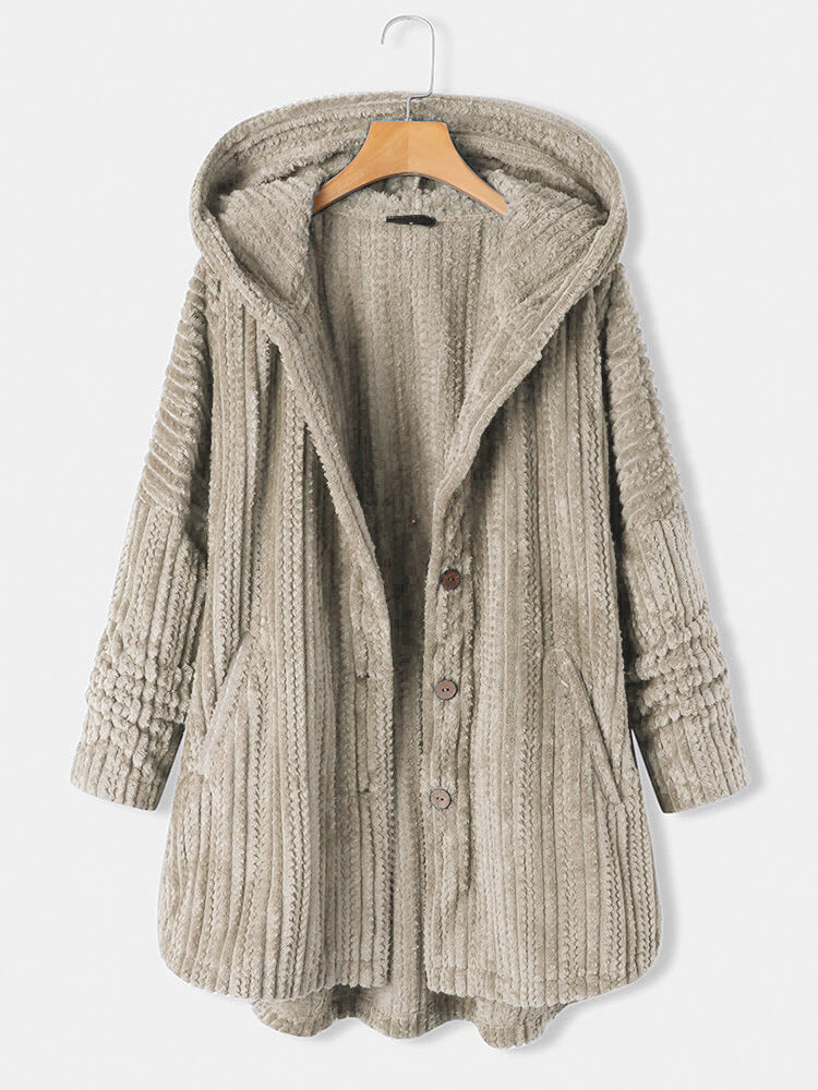 Manuela™ - Winter coat with lapels
