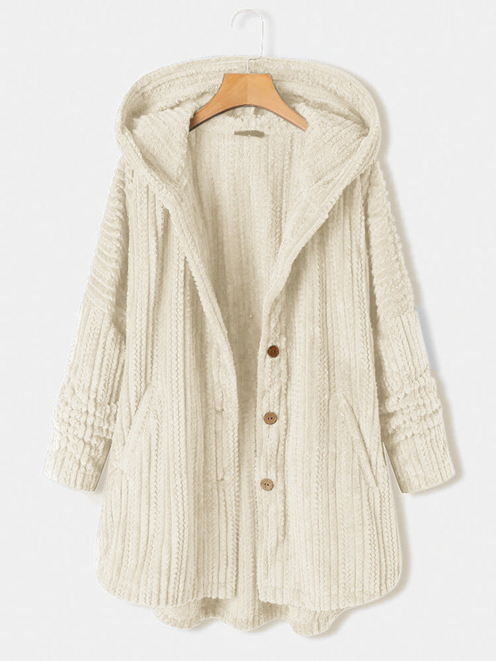 Manuela™ - Winter coat with lapels