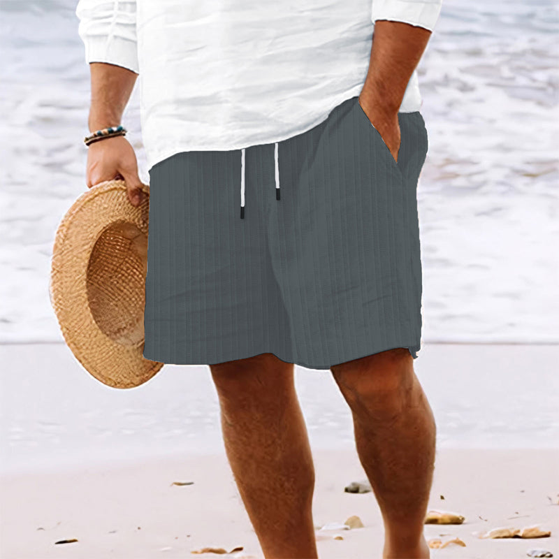 Arnaldo - Casual Loose Shorts With Elastic