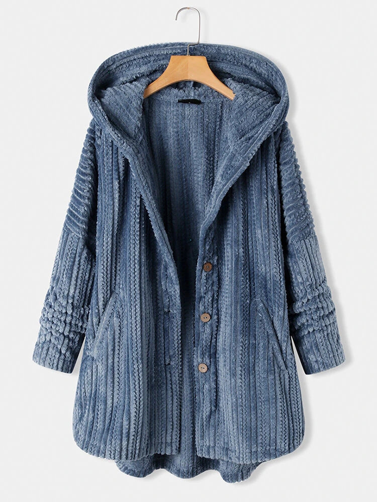 Manuela™ - Winter coat with lapels