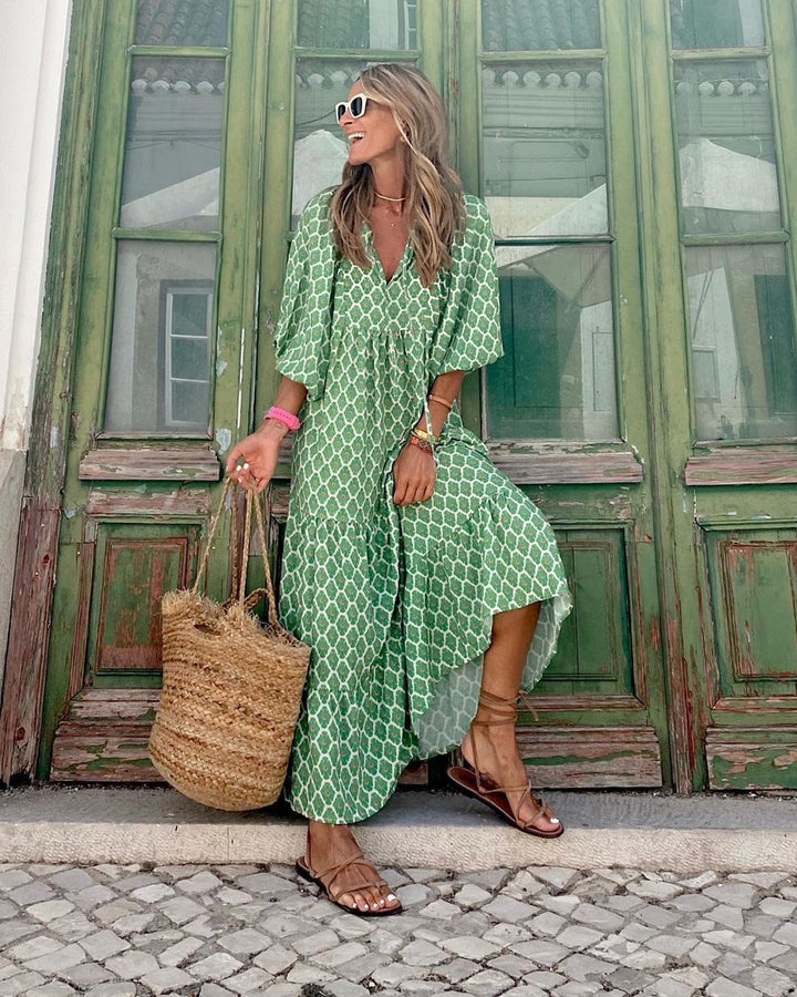 Berta - Bohemian Maxi Dress