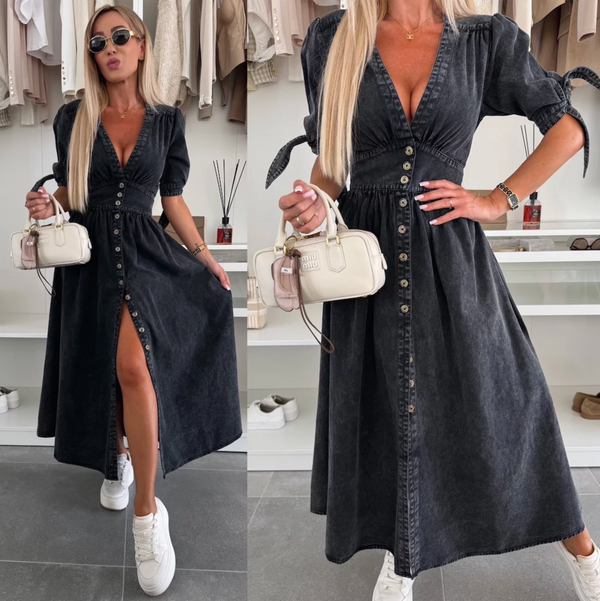 Filina - Radiant Denim Dress