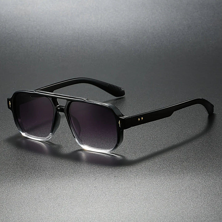 LumeSight - Double Bridge Square Sunglasses