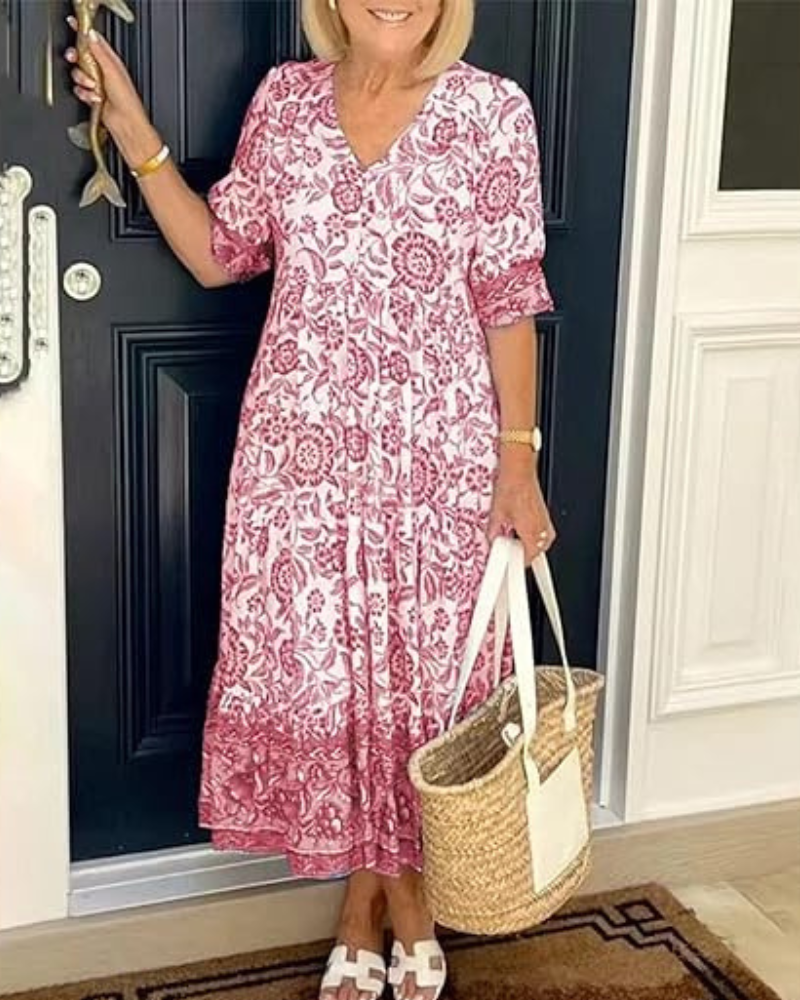 Nia™ | Elegant cotton summer dress