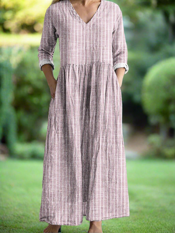 Gregoria - Casual Striped Dress