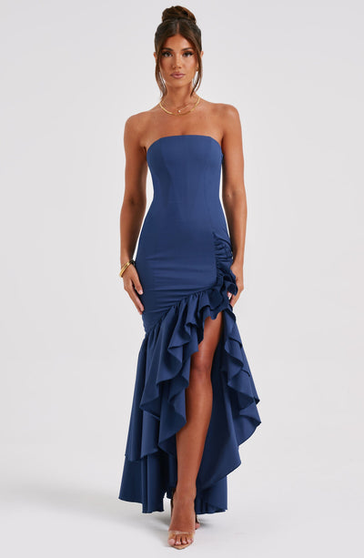 Vasileia - Off Shoulder Maxi Dress