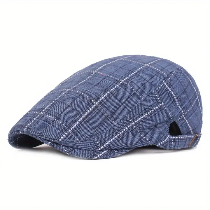 Checklyn - Stylish Check Pattern Beanie Hat