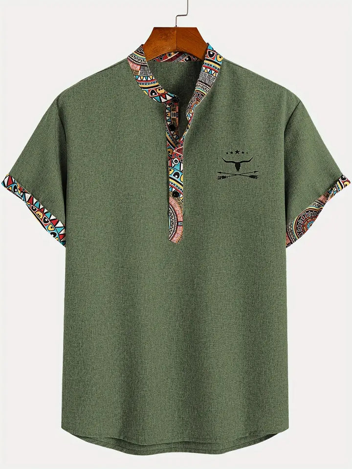 Murat - Elegant Short Sleeve Shirt