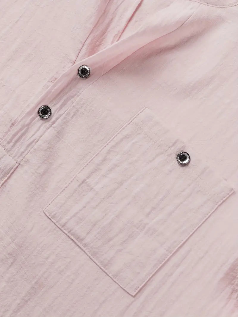 Vaughn - Elegant Short Sleeve Shirt
