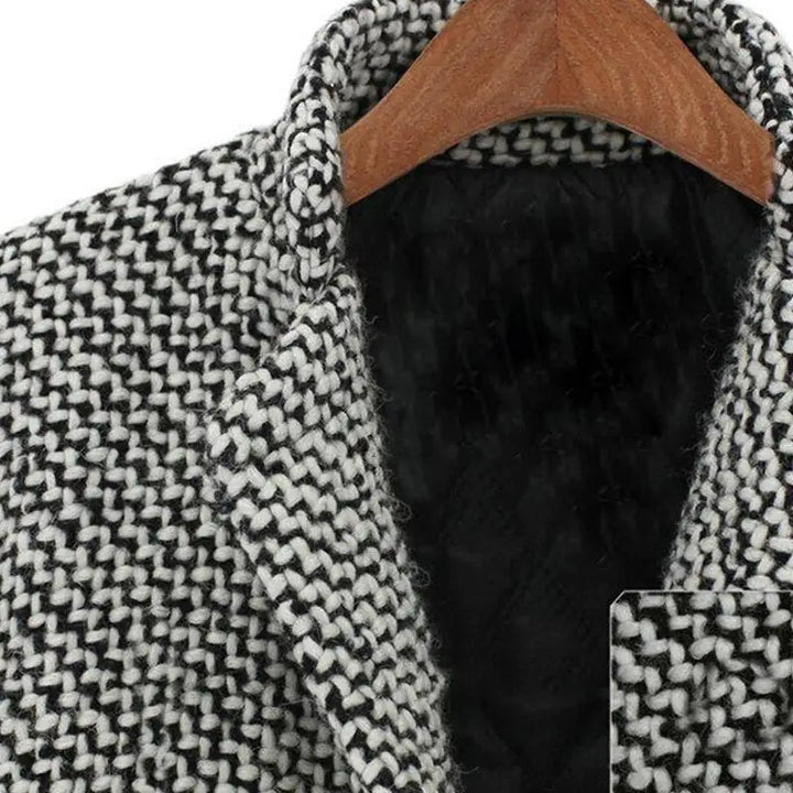 CHELSEA™ | LONG CHECKED COAT