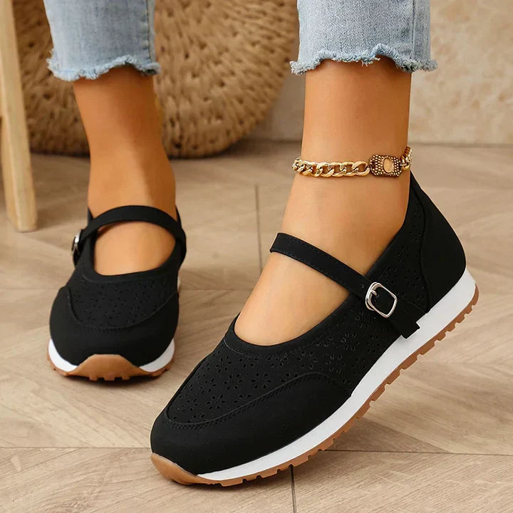 Jewell - Breathable Orthopedic Leather Shoes