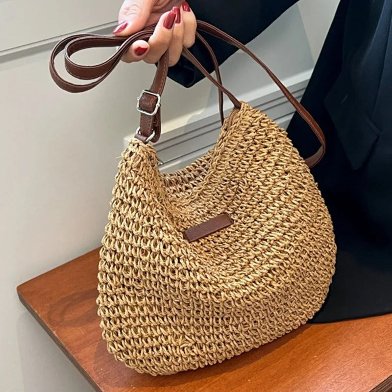 Tatienne - Strawy Crossbody Bag