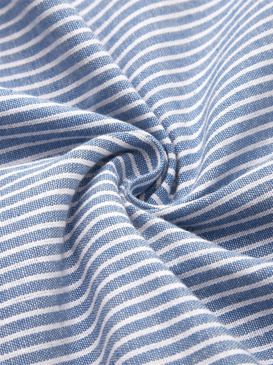 Archita - Elegant Striped Midi Dress