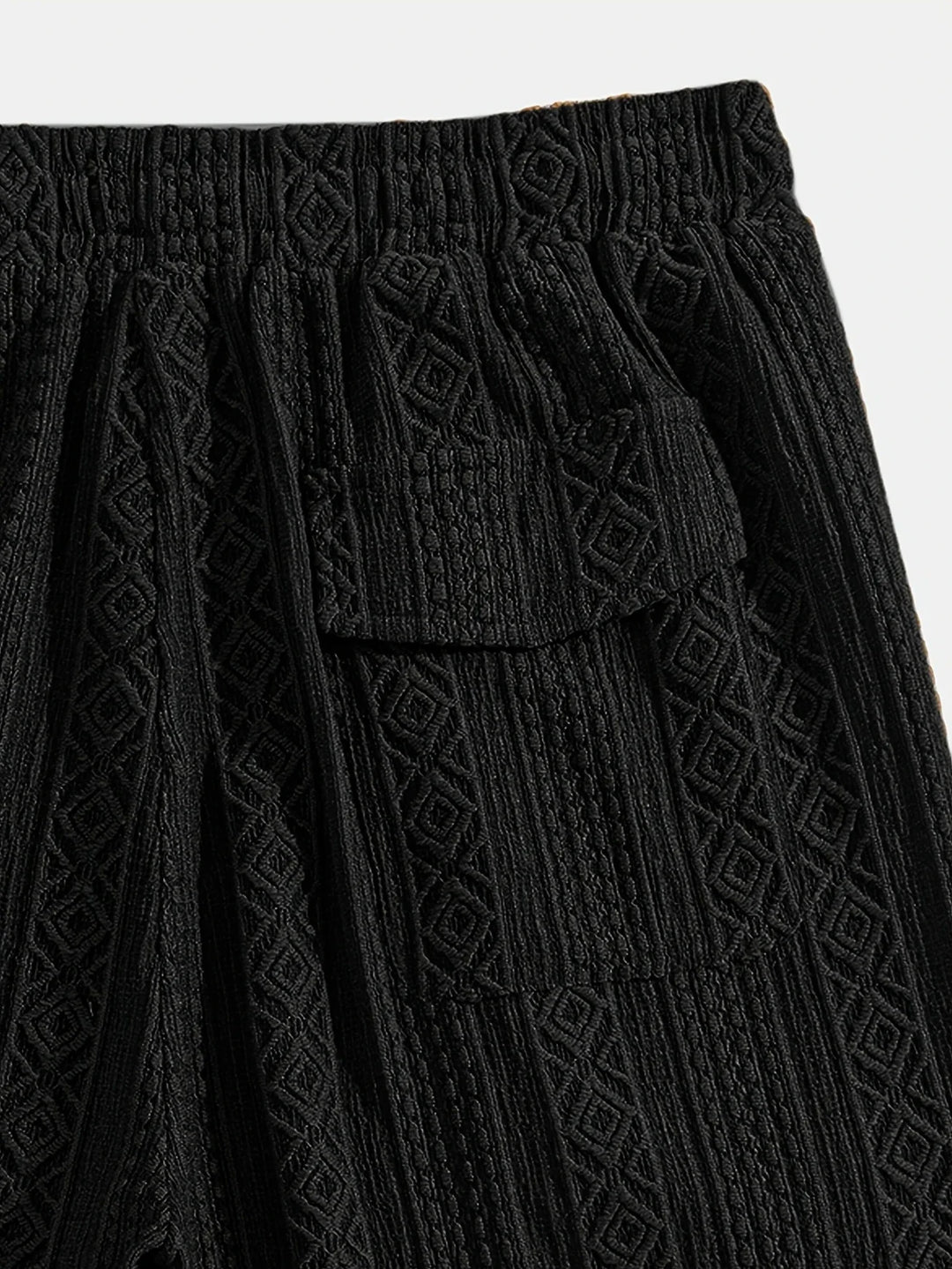 Andrew - Adjustable Drawstring Waist Shorts