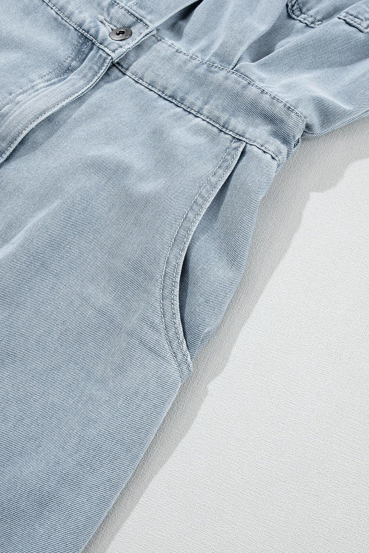 Brygida - Elegant Denim Dress
