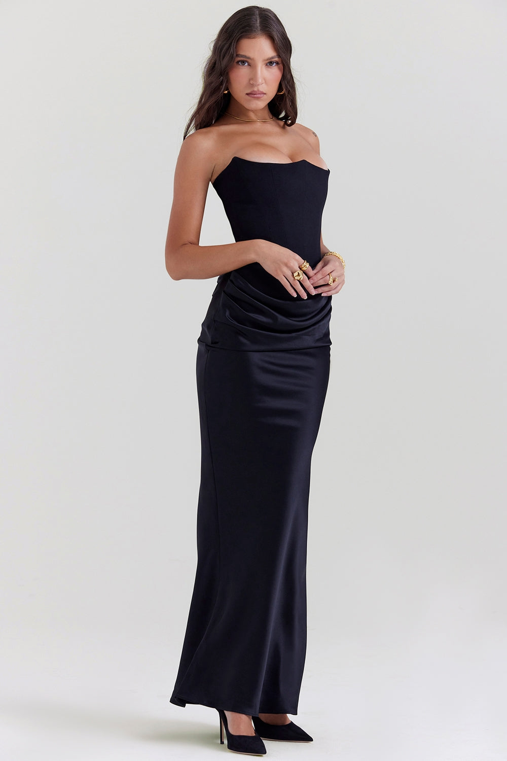 Alanis - Off-Shoulder Maxi Dress