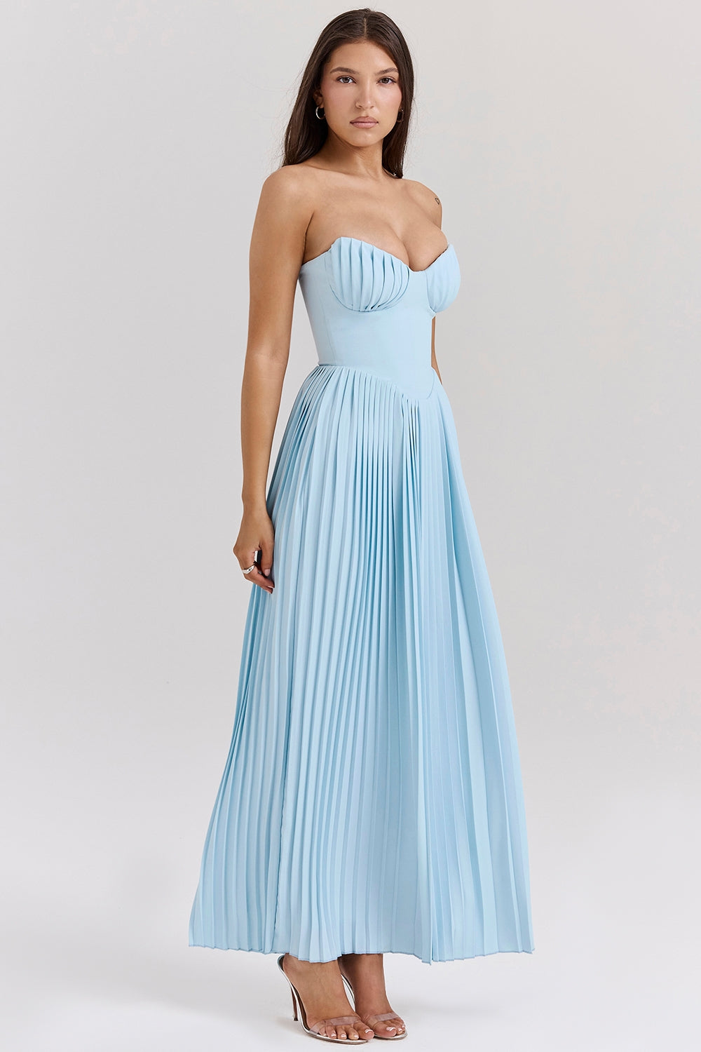 Marta - Long Dress With Corset