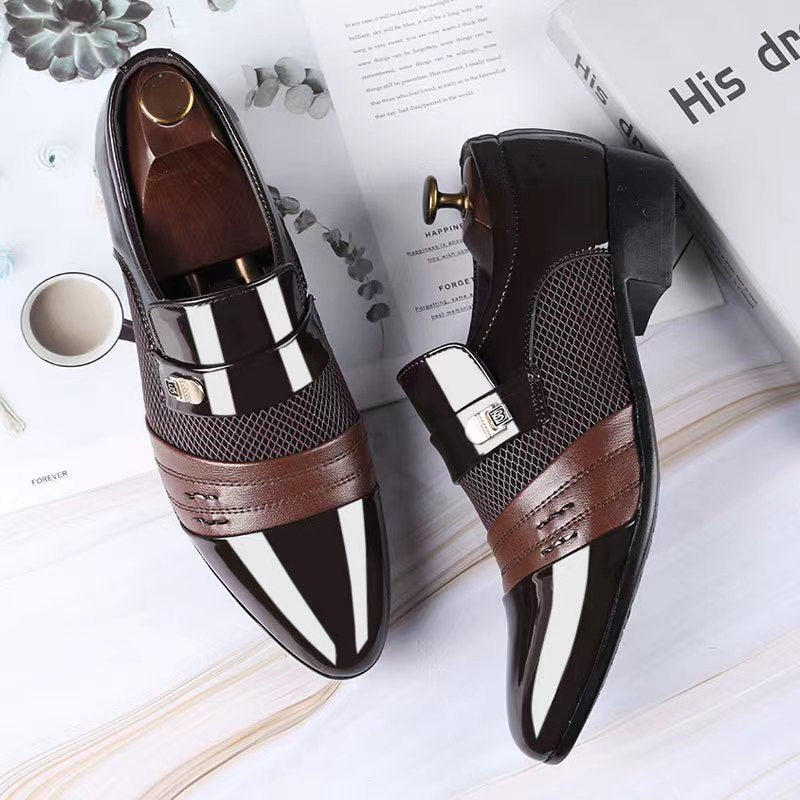 Vicente - Premium Glossy Formal Shoes