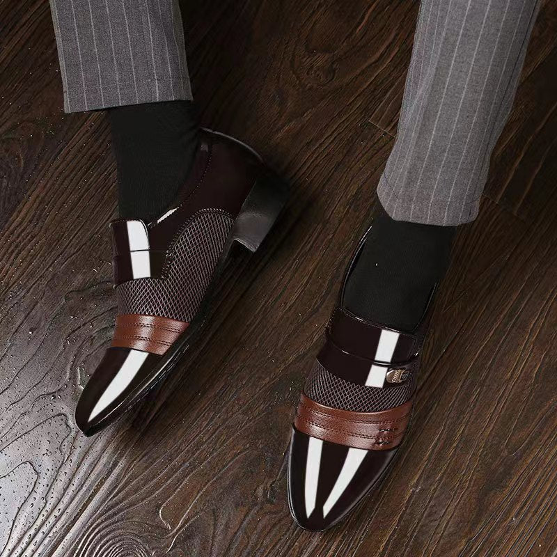 Vicente - Premium Glossy Formal Shoes
