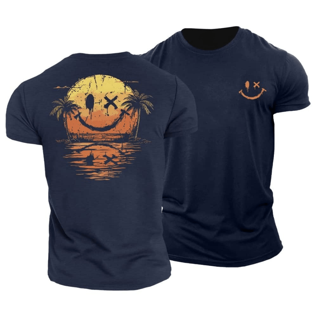 Sammie - Summer Smiley Sea T-Shirt