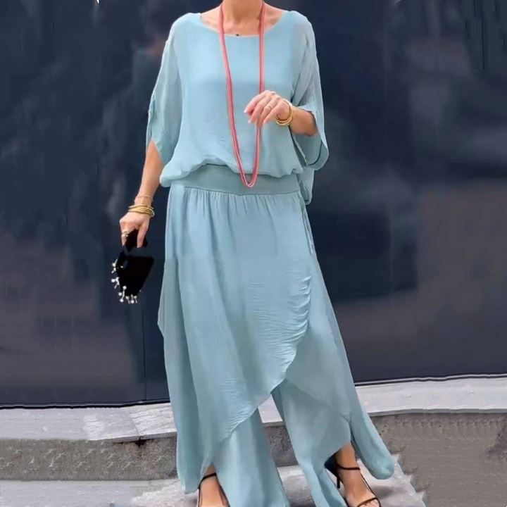 Alyson - Chiffon Two Piece Set