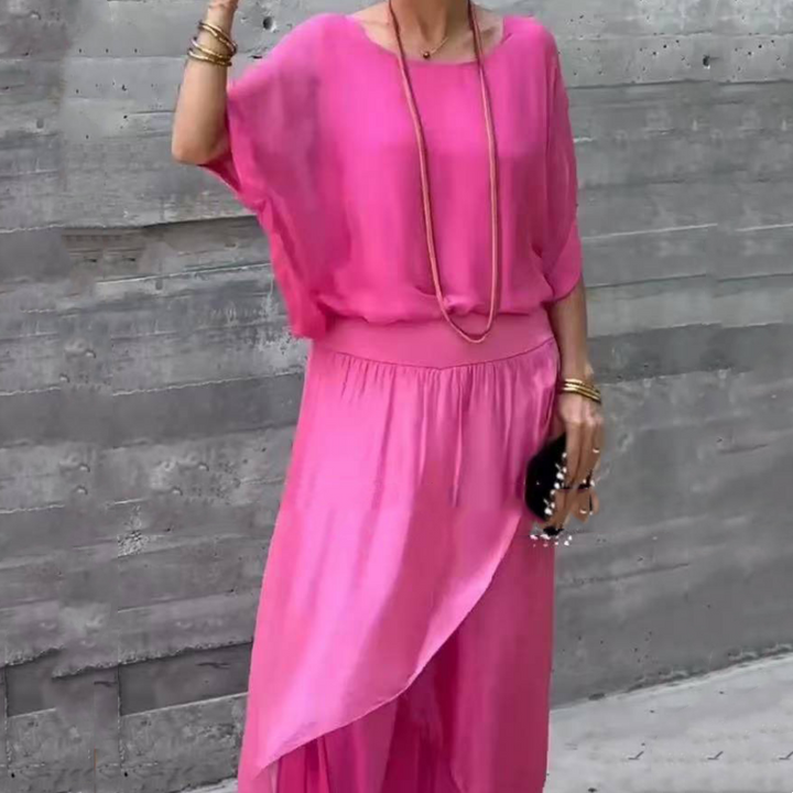 Alyson - Chiffon Two Piece Set