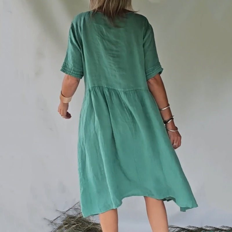 Lexi - Retro Style Shirt Dress