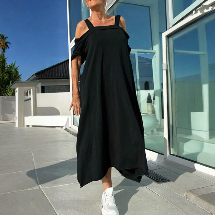 Mariyana - Off Shoulder Maxi Dress