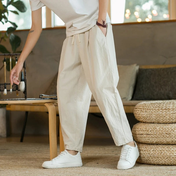 Filippo - Linen Summer Trousers